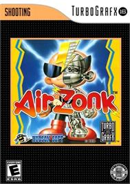 Box cover for Air Zonk on the Nintendo Wii.