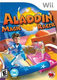 Box cover for Aladin Magic Racer on the Nintendo Wii.