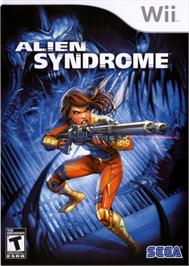 Box cover for Alien Syndrome on the Nintendo Wii.