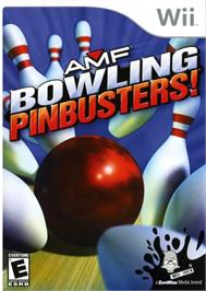 Box cover for Amf Bowling Pinbusters! on the Nintendo Wii.
