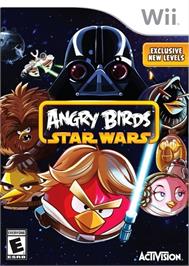 Box cover for Angry Birds Star Wars on the Nintendo Wii.