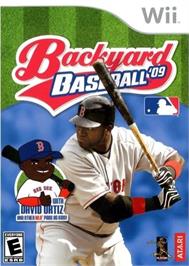 Box cover for Backyard Baseball '09 on the Nintendo Wii.