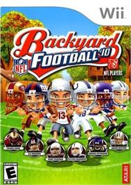 Box cover for Backyard Football '10 on the Nintendo Wii.