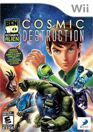 Box cover for Ben 10 Ultimate Alien - Cosmic Destruction on the Nintendo Wii.