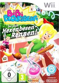 Box cover for Bibi Blocksberg - Das Grosse Hexenbesen-rennen! on the Nintendo Wii.