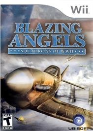 Box cover for Blazing Angels - Squadrons Of Wwii on the Nintendo Wii.