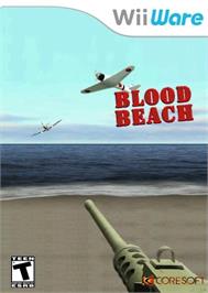 Box cover for Blood Beach on the Nintendo Wii.