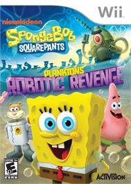 Box cover for Bob L'eponge - La Vengeance Robotique De Plankton on the Nintendo Wii.
