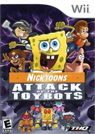 Box cover for Bob L'eponge Et Ses Amis - Contre Les Robots-jouets on the Nintendo Wii.