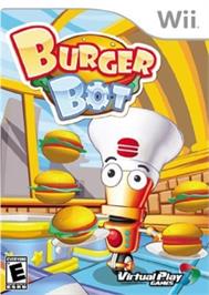 Box cover for Burger Bot on the Nintendo Wii.