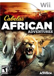Box cover for Cabela's African Adventures on the Nintendo Wii.
