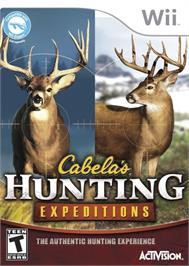 Box cover for Cabela's Hunting Expeditions on the Nintendo Wii.