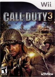 Box cover for Call Of Duty 3 - En Marche Vers Paris on the Nintendo Wii.