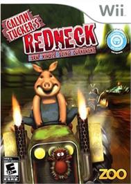 Box cover for Calvin Tucker's Redneck - Farm Animal Racing Tournament on the Nintendo Wii.