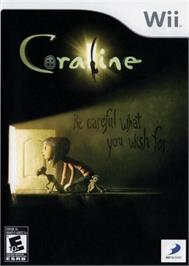 Box cover for Coraline on the Nintendo Wii.