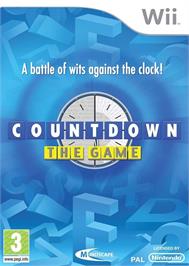 Box cover for Countdown - The Game on the Nintendo Wii.