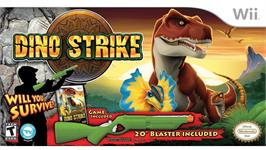 Box cover for Dino Strike on the Nintendo Wii.