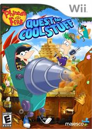 Box cover for Disney Phineas And Ferb - Quest For Cool Stuff on the Nintendo Wii.