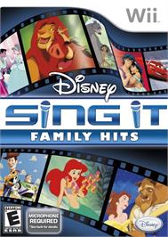Box cover for Disney Sing It - Les Plus Belles Chansons Des Films Disney on the Nintendo Wii.