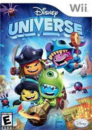 Box cover for Disney Universe on the Nintendo Wii.