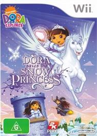 Box cover for Dora Sauve La Princesse Des Neiges on the Nintendo Wii.