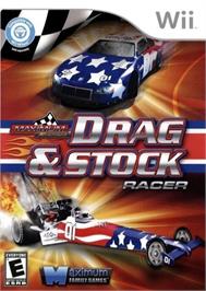 Box cover for Drag And Stock Racer on the Nintendo Wii.