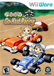 Box cover for Family Go-kart Racing on the Nintendo Wii.
