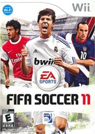 Box cover for Fifa 11 on the Nintendo Wii.