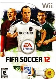 Box cover for Fifa 12 on the Nintendo Wii.