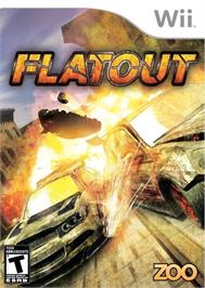 Box cover for Flatout on the Nintendo Wii.
