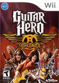 Box cover for Guitar Hero - Aerosmith on the Nintendo Wii.
