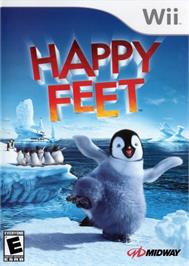 Box cover for Happy Feet on the Nintendo Wii.