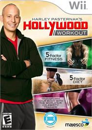 Box cover for Harley Pasternak's Hollywood Workout on the Nintendo Wii.
