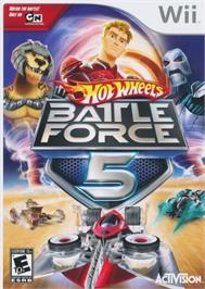Box cover for Hot Wheels - Battle Force 5 on the Nintendo Wii.