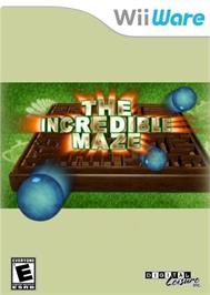 Box cover for Incredible Maze, The on the Nintendo Wii.