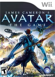 Box cover for James Cameron's Avatar - The Game on the Nintendo Wii.