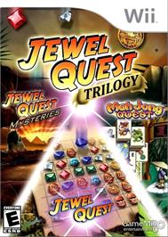 Box cover for Jewel Quest Trilogy on the Nintendo Wii.
