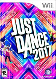 Box cover for Just Dance 2017 on the Nintendo Wii.