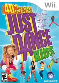 Box cover for Just Dance Kids on the Nintendo Wii.