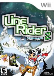 Box cover for Line Rider Freestyle on the Nintendo Wii.