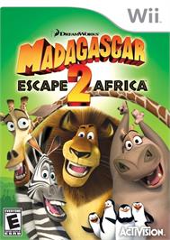 Box cover for Madagascar 2 on the Nintendo Wii.