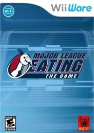 Box cover for Major League Eating - The Game on the Nintendo Wii.
