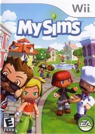 Box cover for MySims on the Nintendo Wii.