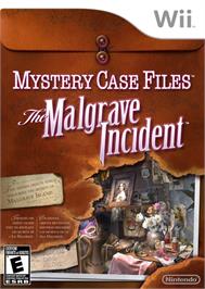 Box cover for Mystery Case Files - The Malgrave Incident on the Nintendo Wii.