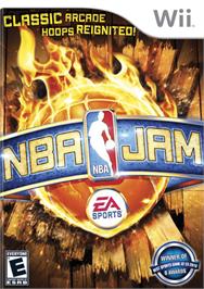 Box cover for NBA Jam on the Nintendo Wii.