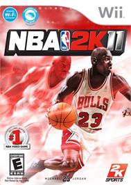 Box cover for Nba 2k11 on the Nintendo Wii.