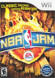 Box cover for Nba Jam on the Nintendo Wii.