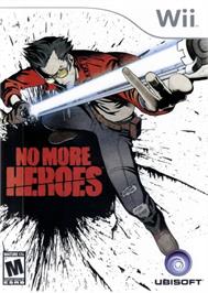 Box cover for No More Heroes on the Nintendo Wii.