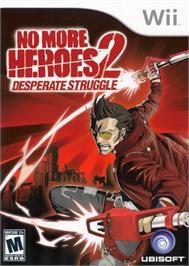 Box cover for No More Heroes 2 - Desperate Struggle on the Nintendo Wii.