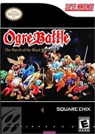 Box cover for Ogre Battle - The March Of The Black Queen (SNES) on the Nintendo Wii.
